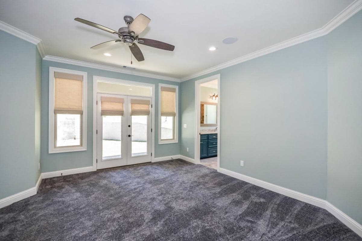 Plan 86305HH: One-Story House Plan with Octagonal Study and Exercise Room with Full Bath - Image #33 - Florida-Style, Mediterranean, Spanish, Transitional