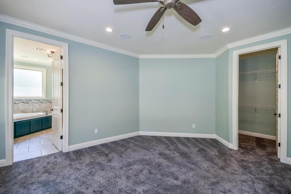 Plan 86305HH: One-Story House Plan with Octagonal Study and Exercise Room with Full Bath - Image #34 - Florida-Style, Mediterranean, Spanish, Transitional