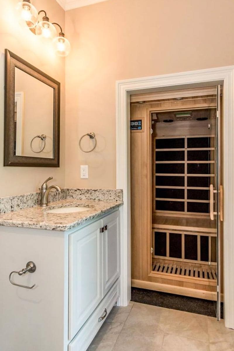 Plan 86305HH: One-Story House Plan with Octagonal Study and Exercise Room with Full Bath - Image #45 - Florida-Style, Mediterranean, Spanish, Transitional