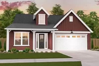 Exclusive Country Cottage House Plan with Modern Flair