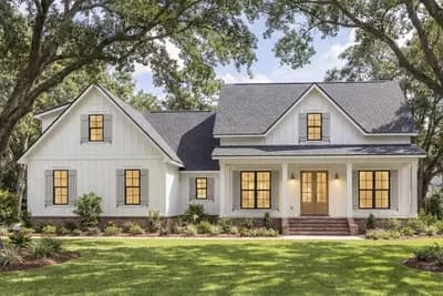 Exclusive 3 Bed Farmhouse Plan with Optional Bonus Room