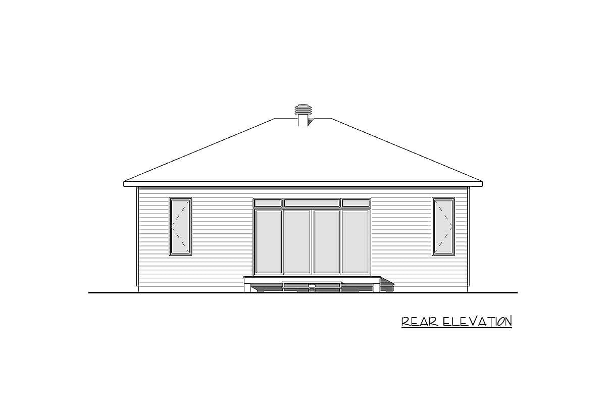 Plan 22496DR: Modern Ranch Home Plan with Basement Expansion - Image #26 - Modern, Northwest, Ranch