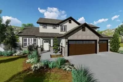 Five Bedroom Family Home Plan