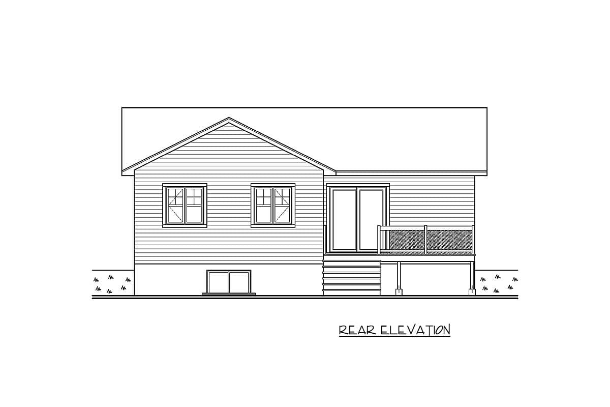 Plan 22499DR: 3-Bed House Plan with Alternate Versions - Image #5 - Country, Northwest, Ranch, Traditional