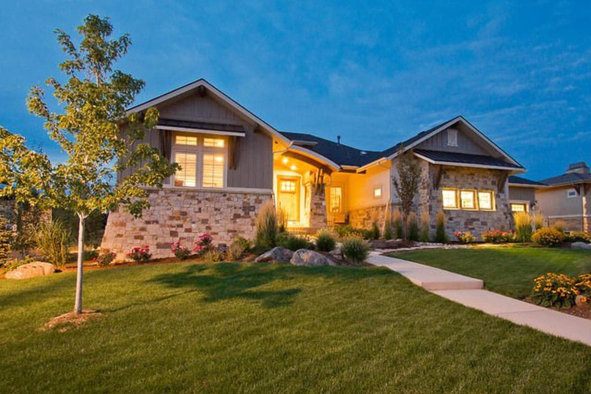 Plan 95050RW: Mountain Craftsman House Plan with Lower Level Options - Image #4 - Craftsman, Mountain, Rustic