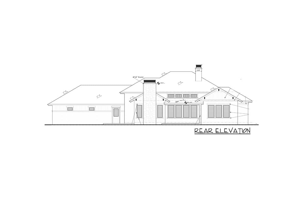 Plan 95050RW: Mountain Craftsman House Plan with Lower Level Options - Image #21 - Craftsman, Mountain, Rustic