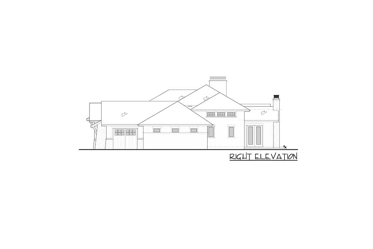 Plan 95050RW: Mountain Craftsman House Plan with Lower Level Options - Image #22 - Craftsman, Mountain, Rustic