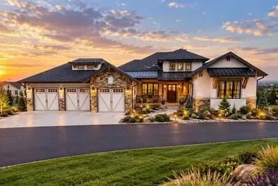 European Craftsman House Plan with Optional Finished Lower Level