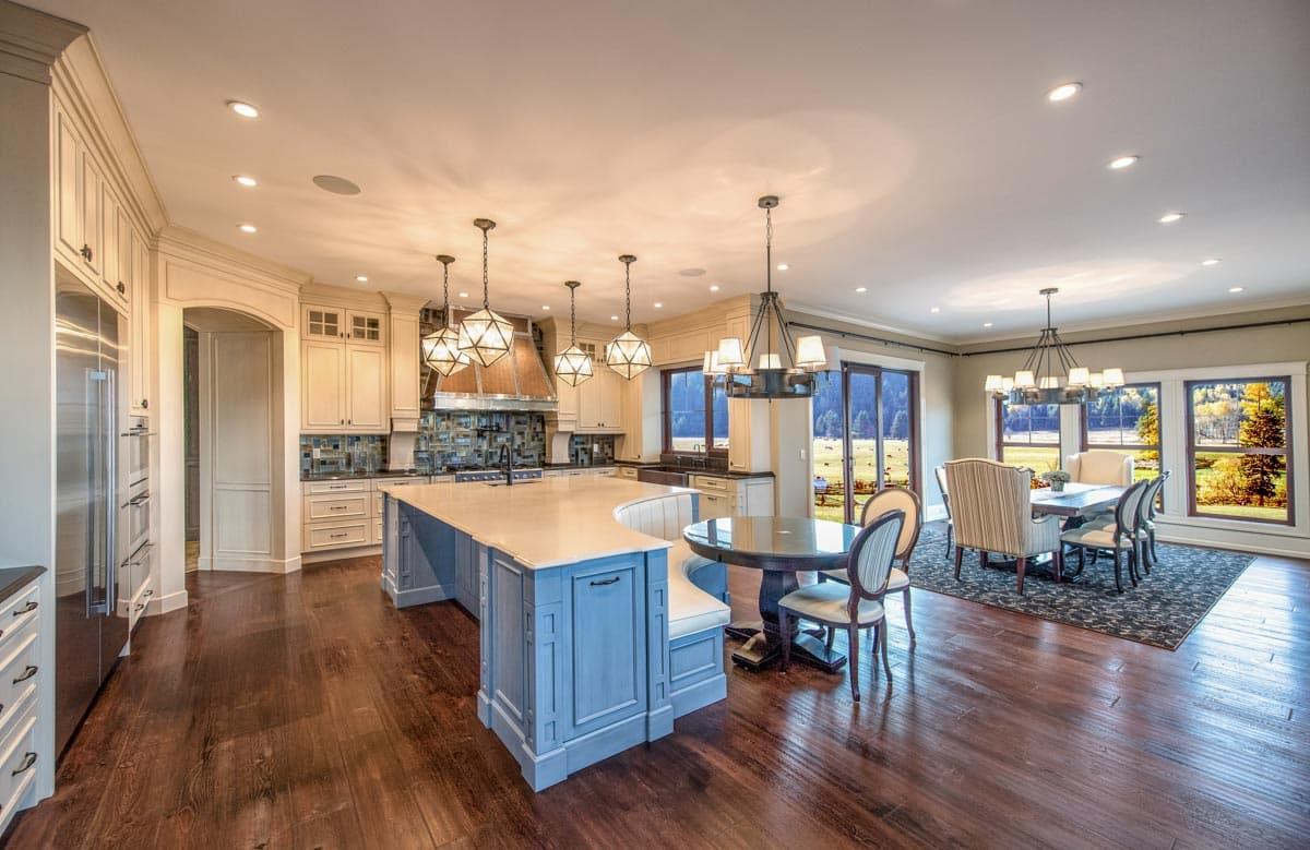 Plan 95054RW: Grand Shingle Style House Plan with Large Home Office with Fireplace - 5887 Sq Ft - Image #9 - Rustic, Shingle, Traditional