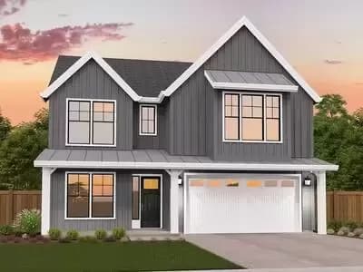 Modern Farmhouse with Beds and Bonus Upstairs - 2267 Sq Ft