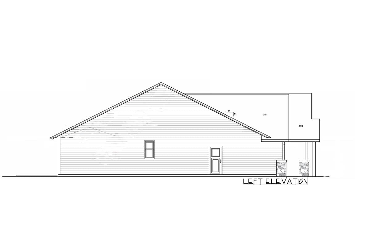 Plan 85255MS: Exclusive 3-Bed Modern Farmhouse Plan - Image #6 - Country, Farmhouse, Northwest