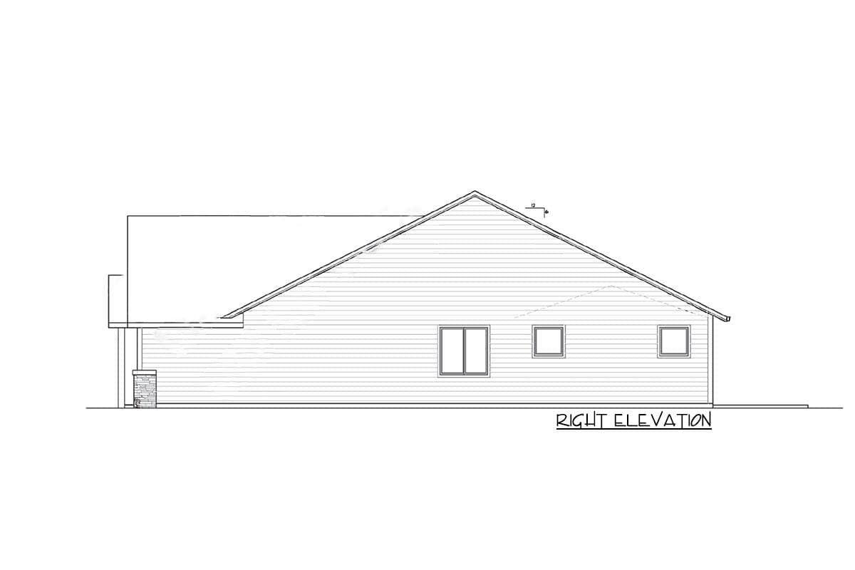 Plan 85255MS: Exclusive 3-Bed Modern Farmhouse Plan - Image #8 - Country, Farmhouse, Northwest