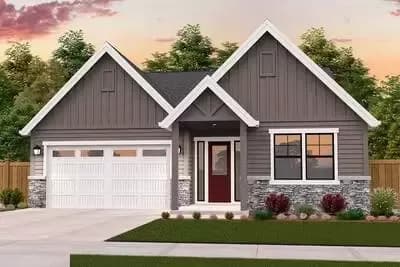 Exclusive 3-Bed Modern Farmhouse Plan