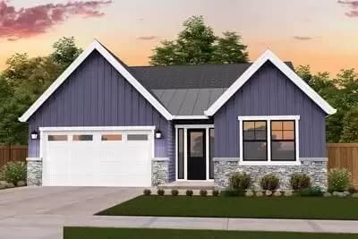 Option-Filled Exclusive 3-Bed Modern Farmhouse Plan