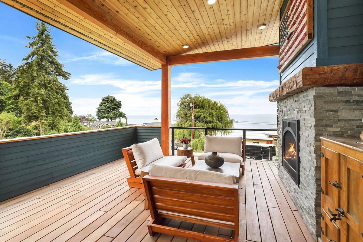 Plan 280000JWD: Splendid Contemporary House Plan with Drive-Under Garage - Image #12 - Contemporary, Modern, Mountain, Vacation