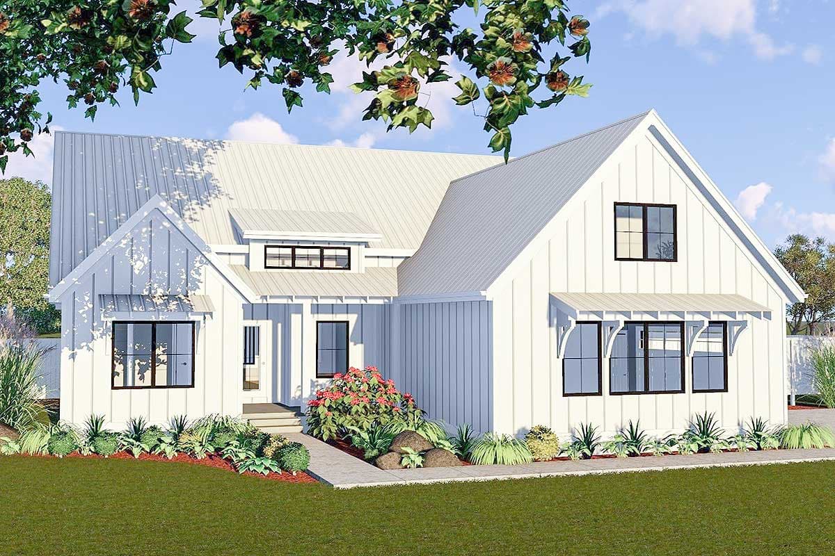 Plan 62738DJ: One-Story 3-Bed Modern Farmhouse Plan - Image #12 - Country, Farmhouse, Modern Farmhouse, New American