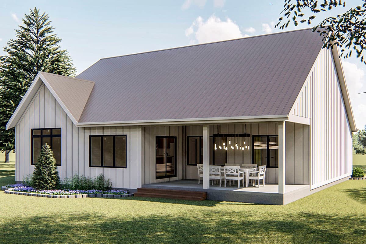 Plan 62738DJ: One-Story 3-Bed Modern Farmhouse Plan - Image #9 - Country, Farmhouse, Modern Farmhouse, New American