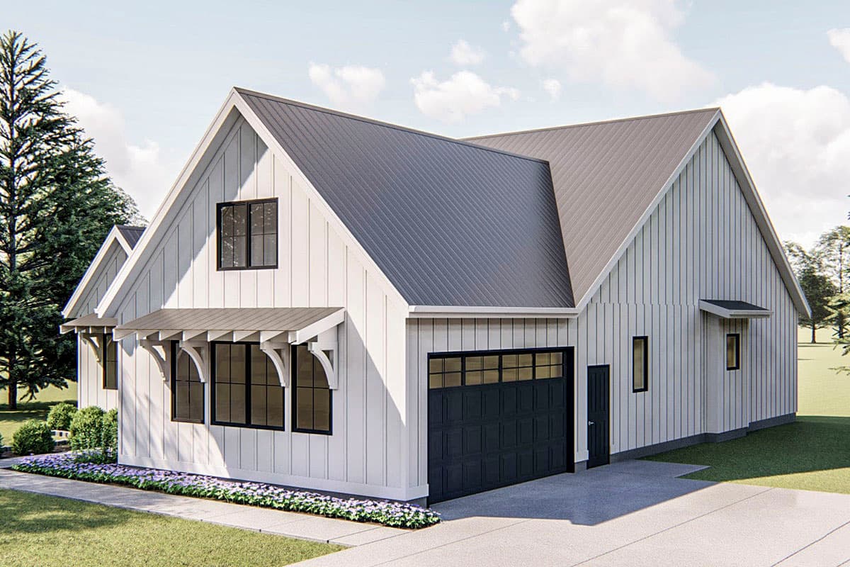 Plan 62738DJ: One-Story 3-Bed Modern Farmhouse Plan - Image #10 - Country, Farmhouse, Modern Farmhouse, New American