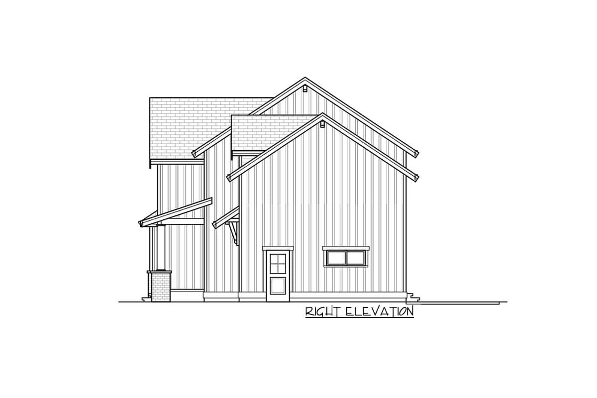 Plan 280003JWD: Stylish Traditional 3-Bed House Plan - Image #13 - Country, Farmhouse, New American, Traditional