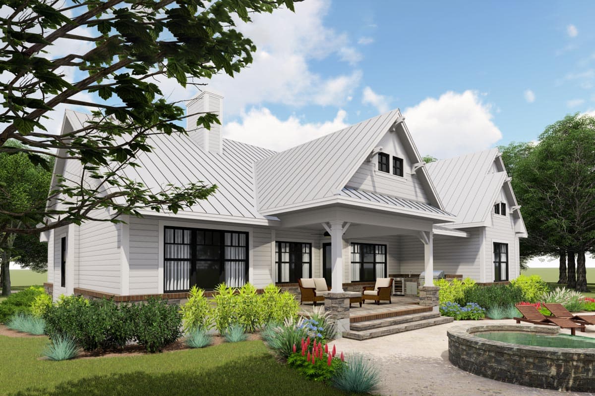Plan 16903WG: Modern Farmhouse with Side-load Garage and Optional Bonus Room - Image #20 - Country, Farmhouse, Modern Farmhouse, New American, Southern