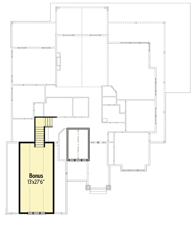 Plan 280001JWD: Craftsman House Plan with Bonus Room Included - 2939 Sq Ft - Floor Plan - Bonus - Craftsman, Mountain, Northwest