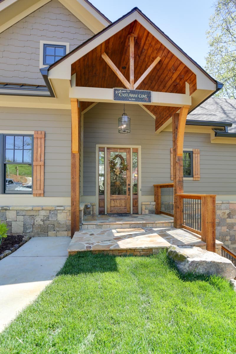 Plan 25643GE: Country Craftsman House Plan with Angled Garage and Finished Lower Level - Image #4 - Country, Craftsman, Farmhouse