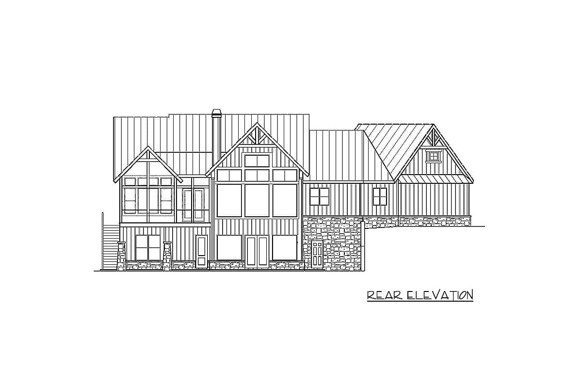 Plan 25643GE: Country Craftsman House Plan with Angled Garage and Finished Lower Level - Image #28 - Country, Craftsman, Farmhouse