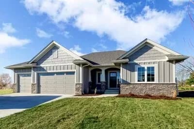 Single-Level Craftsman Ranch Home Plan with Split Bed Layout - 1703 Sq Ft