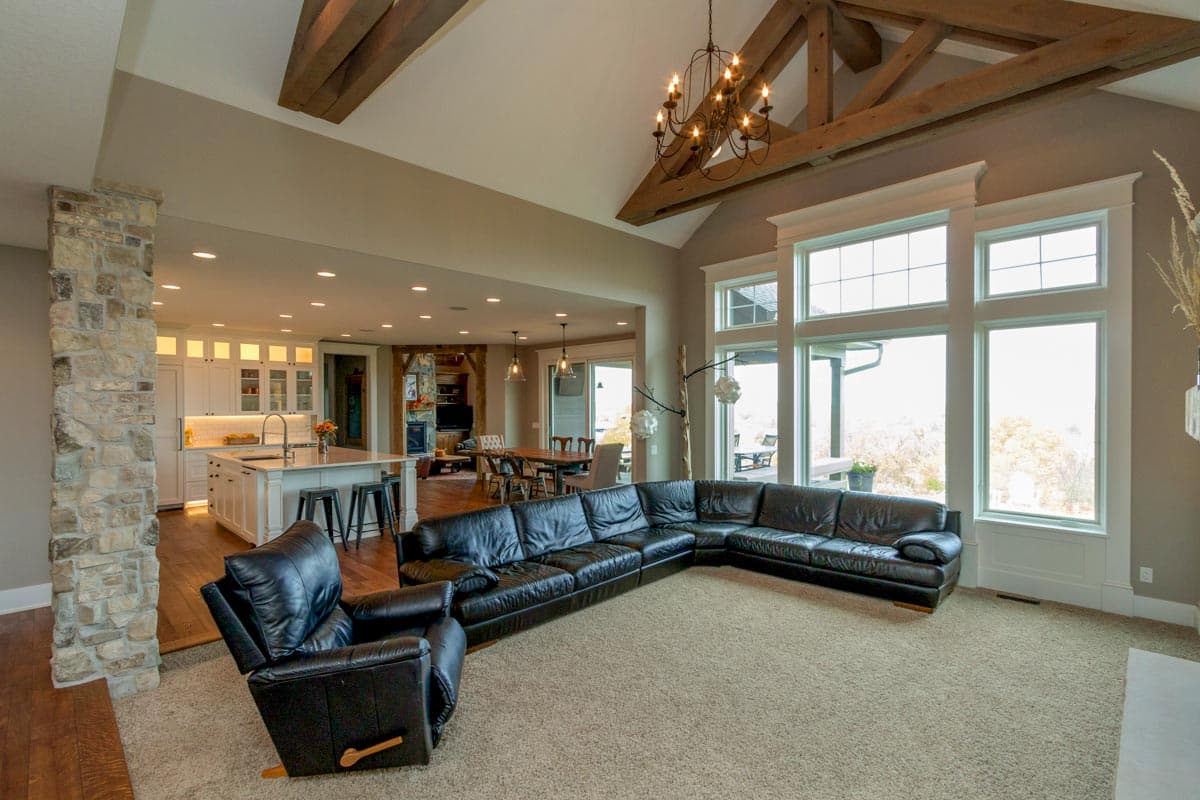 Plan 890089AH: Gorgeous Craftsman House Plan with Mother-In-Law Suite - Image #6 - Craftsman, Mountain, Northwest