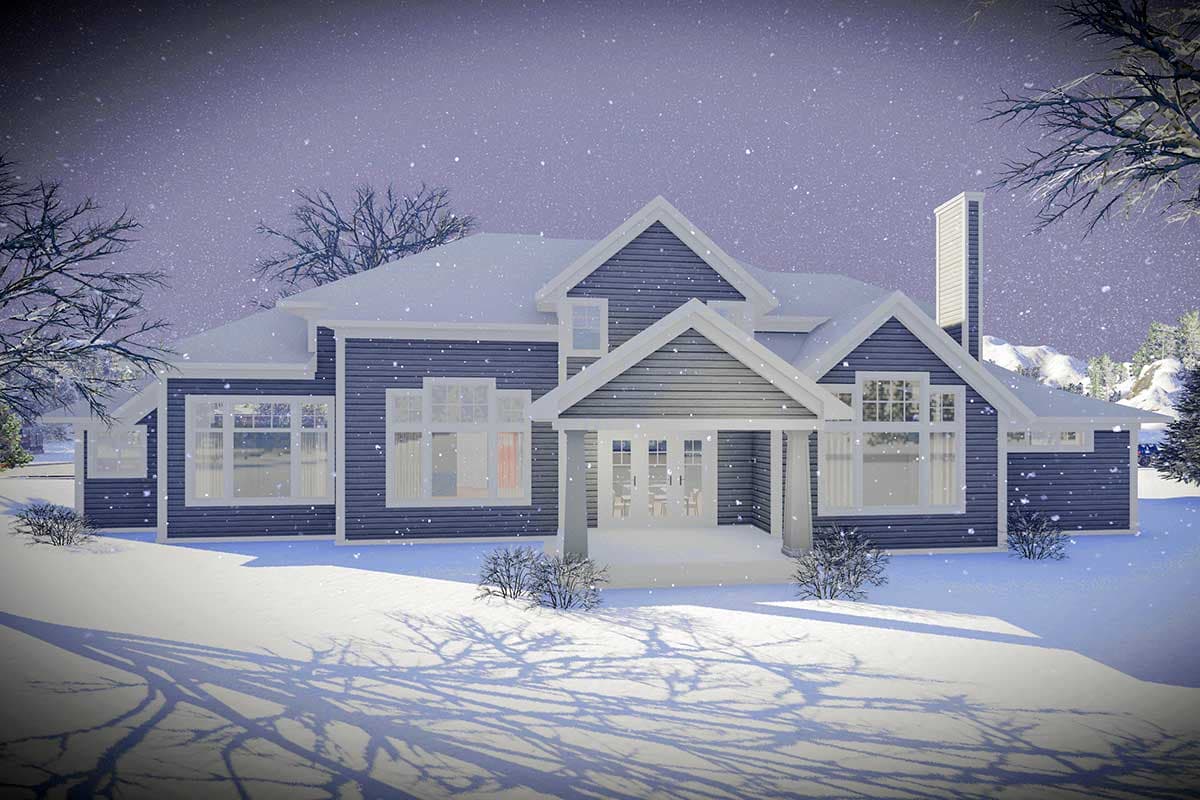 Plan 890089AH: Gorgeous Craftsman House Plan with Mother-In-Law Suite - Image #27 - Craftsman, Mountain, Northwest