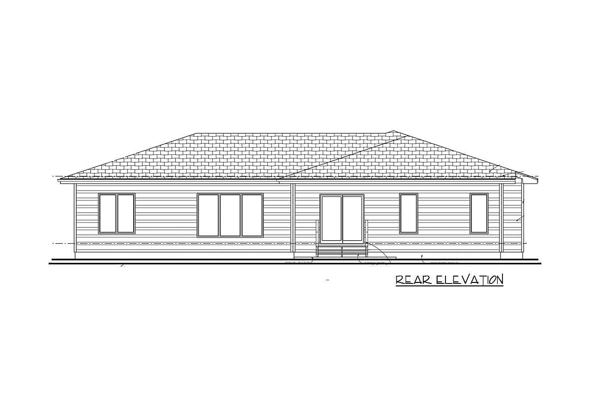 Plan 62739DJ: 3-Bed Modern Prairie House Plan - 1824 Sq Ft - Image #16 - Modern, Northwest, Prairie, Ranch