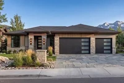 3-Bed Modern Prairie House Plan - 1824 Sq Ft