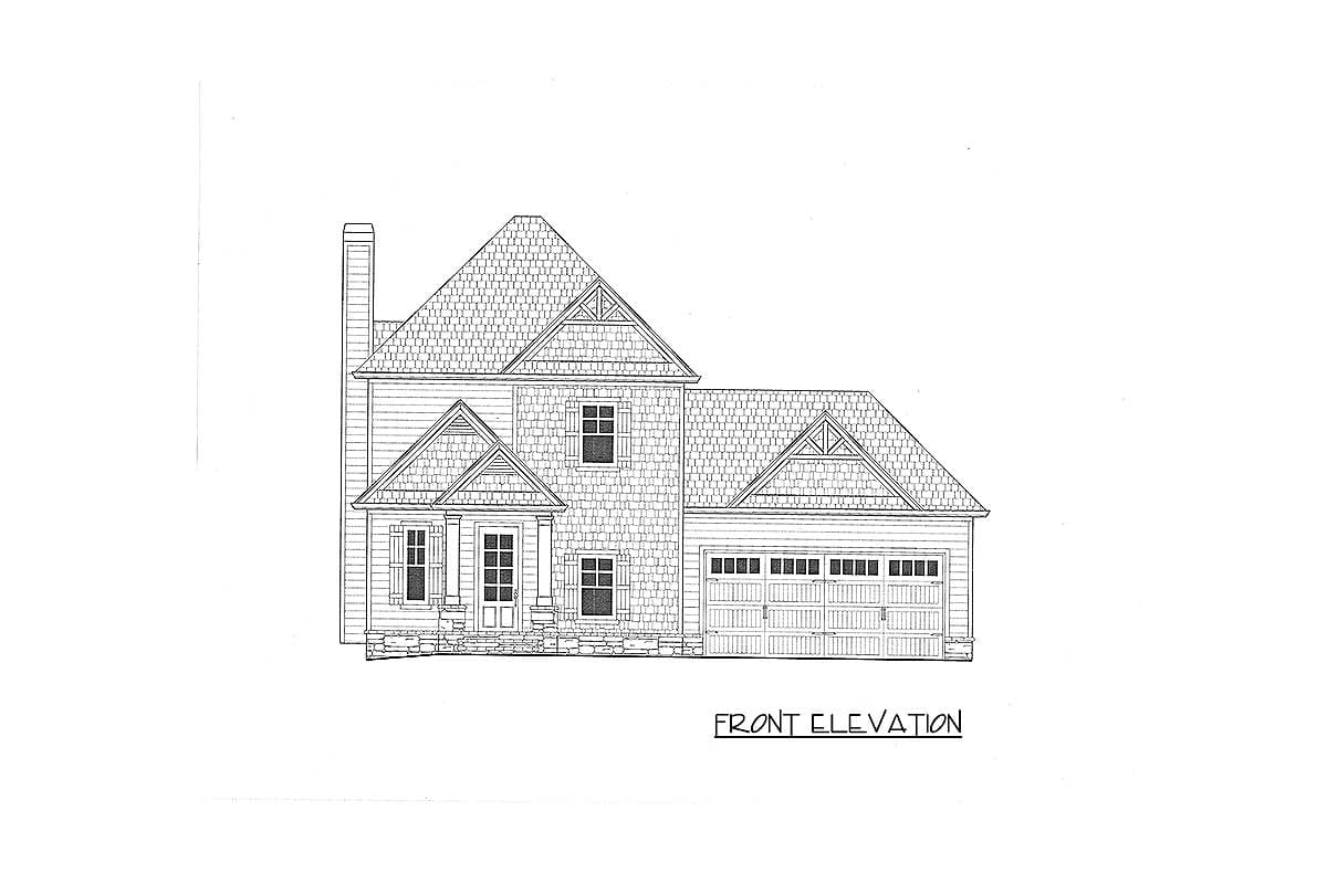 Plan 24380TW: Country Craftsman Home Plan with Private Master 2nd Floor - Image #31 - Country, Craftsman, Traditional, Vacation