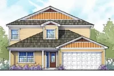 Classic Home Plan with Guest Beds Upstairs