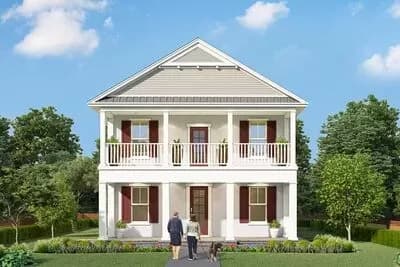 Lovely Southern-Style 3-Bedroom House Plan 