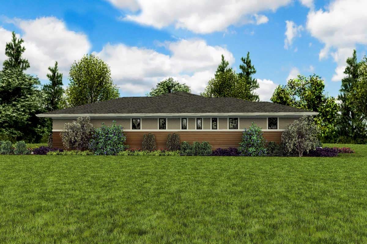Plan 69693AM: Flexible Prairie Style Home Plan with Split Bedrooms - Image #10 - Northwest, Prairie