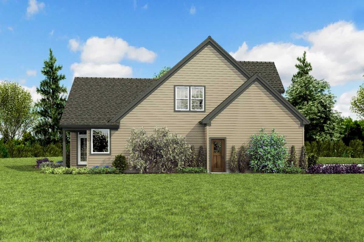 Plan 69697AM: 4-Bed House Plan with Vaulted Great Room and Master Suite - Image #5 - European, French Country, Northwest, Traditional