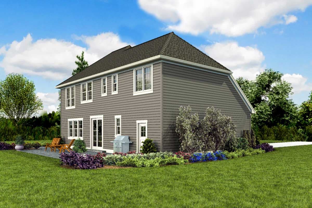 Plan 69698AM: 4-Bed House Plan with Dynamic Exterior - 2535 Sq Ft - Image #6 - Northwest, Traditional