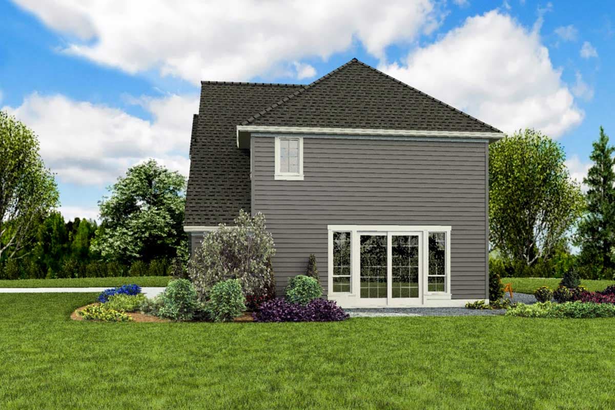 Plan 69698AM: 4-Bed House Plan with Dynamic Exterior - 2535 Sq Ft - Image #11 - Northwest, Traditional