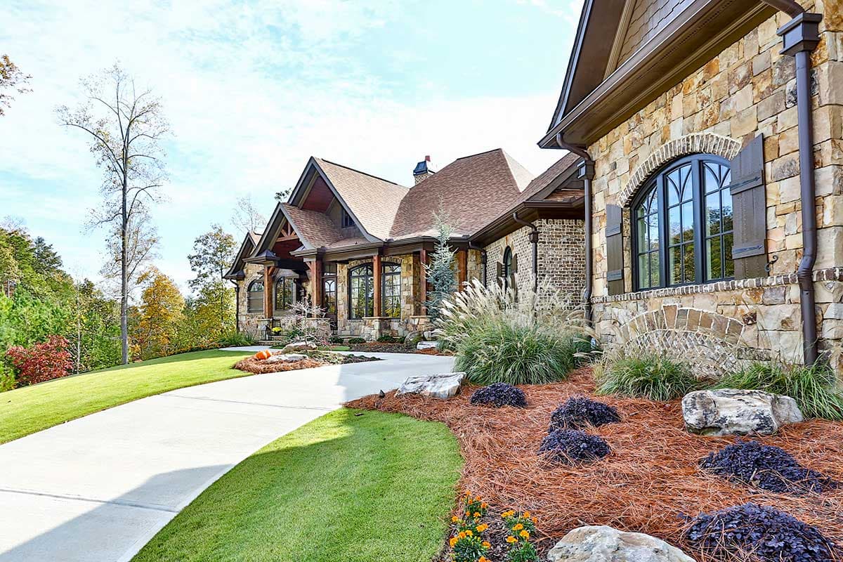 Plan 25644GE: Luxury Craftsman with 2nd floor Guest Suite - Image #6 - Craftsman, European, Rustic, Traditional