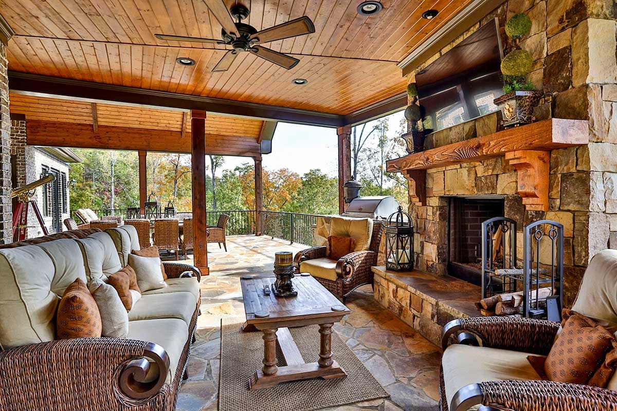 Plan 25644GE: Luxury Craftsman with 2nd floor Guest Suite - Image #65 - Craftsman, European, Rustic, Traditional