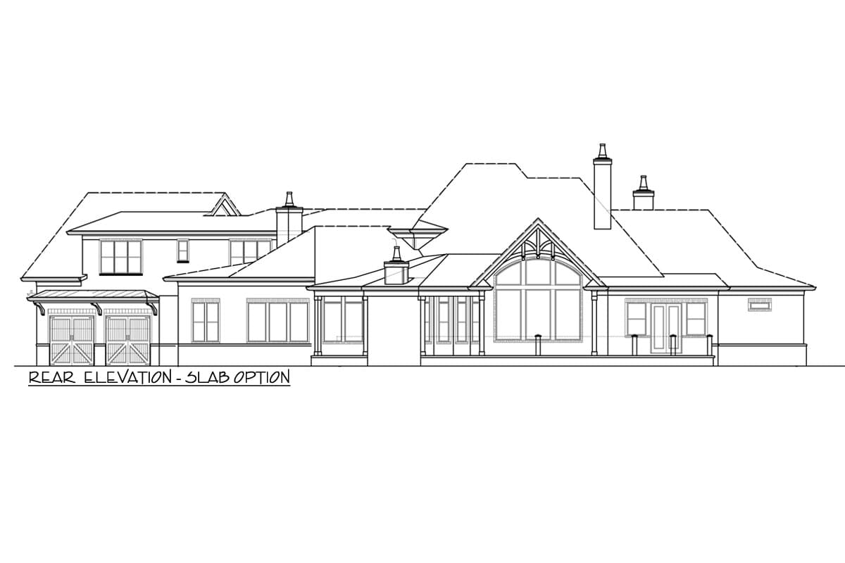 Plan 25644GE: Luxury Craftsman with 2nd floor Guest Suite - Image #72 - Craftsman, European, Rustic, Traditional