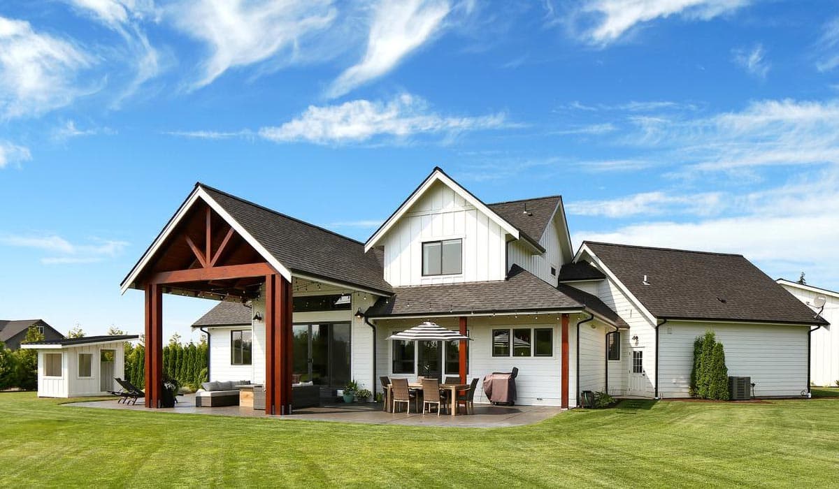 Plan 280011JWD: Stunning 3-Bedroom Modern Farmhouse With Angled Garage - Image #9 - Country, Farmhouse, Modern Farmhouse, New American, Northwest, Traditional