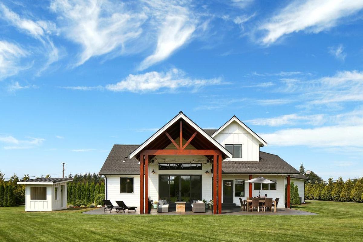 Plan 280011JWD: Stunning 3-Bedroom Modern Farmhouse With Angled Garage - Image #10 - Country, Farmhouse, Modern Farmhouse, New American, Northwest, Traditional