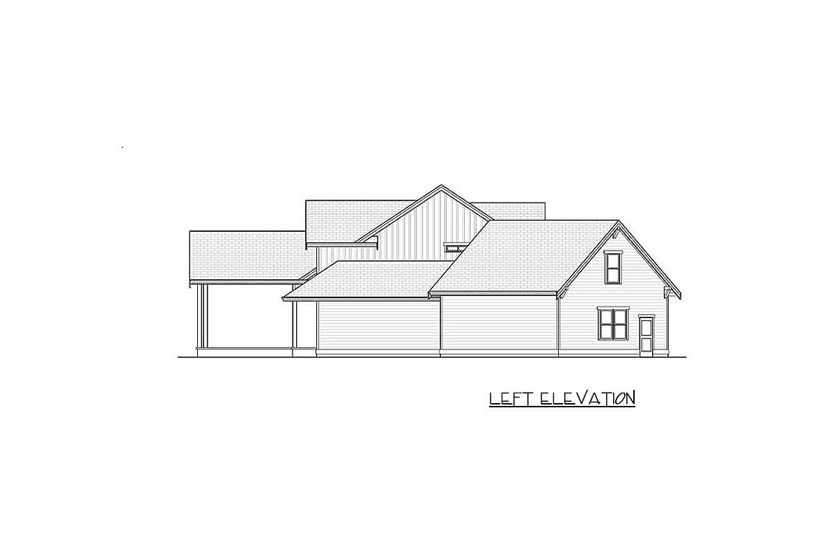 Plan 280011JWD: Stunning 3-Bedroom Modern Farmhouse With Angled Garage - Image #44 - Country, Farmhouse, Modern Farmhouse, New American, Northwest, Traditional