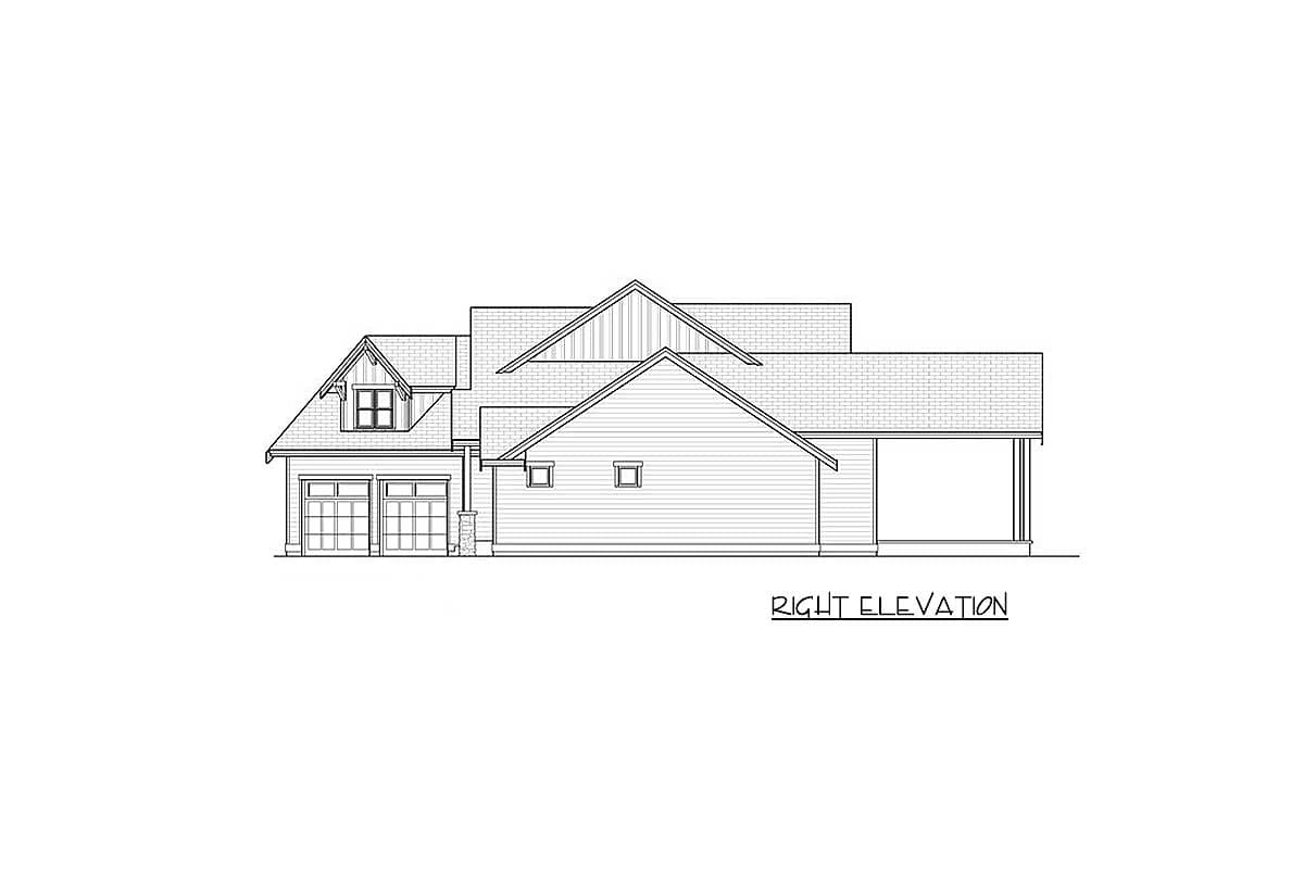 Plan 280011JWD: Stunning 3-Bedroom Modern Farmhouse With Angled Garage - Image #45 - Country, Farmhouse, Modern Farmhouse, New American, Northwest, Traditional