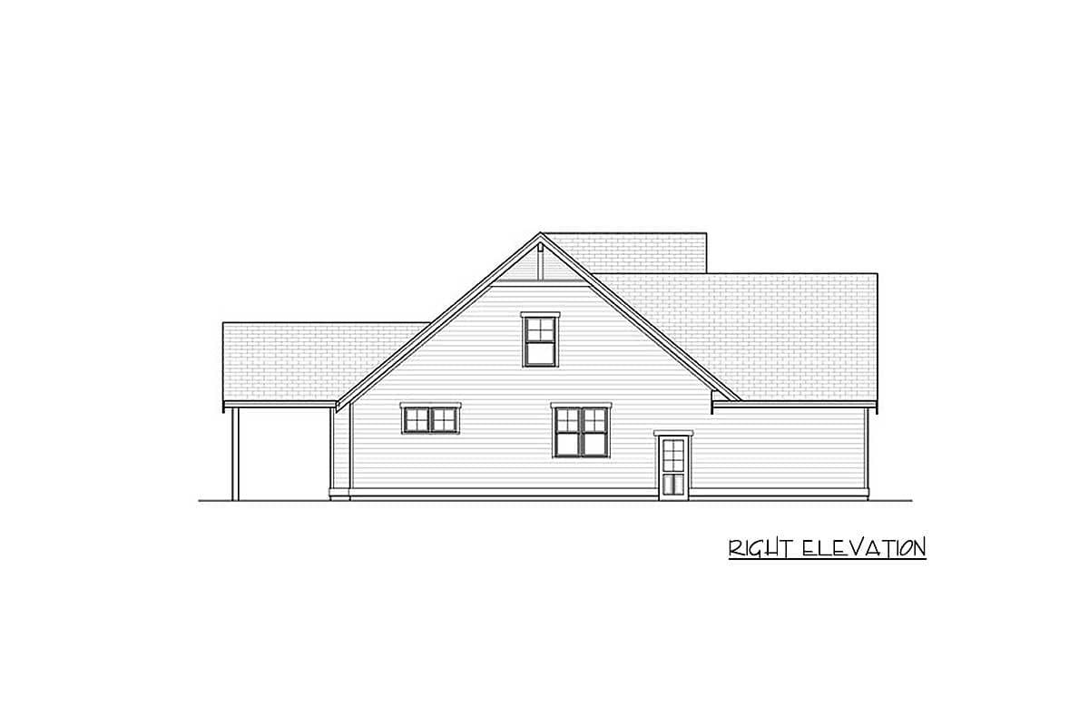 Plan 280014JWD: 3-Bed House Plan with Vaulted Great Room and Bonus Over Garage - Image #24 - Traditional