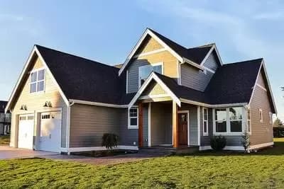 3-Bed House Plan with Vaulted Great Room and Bonus Over Garage