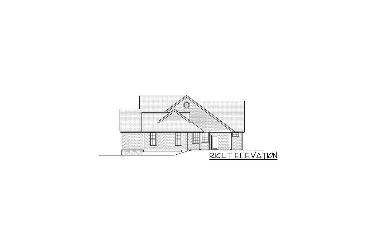 Plan 280013JWD: Beautiful 4-Bedroom Country House Plan with Vaulted Great Room - Image #38 - Cape Cod, Country, Traditional