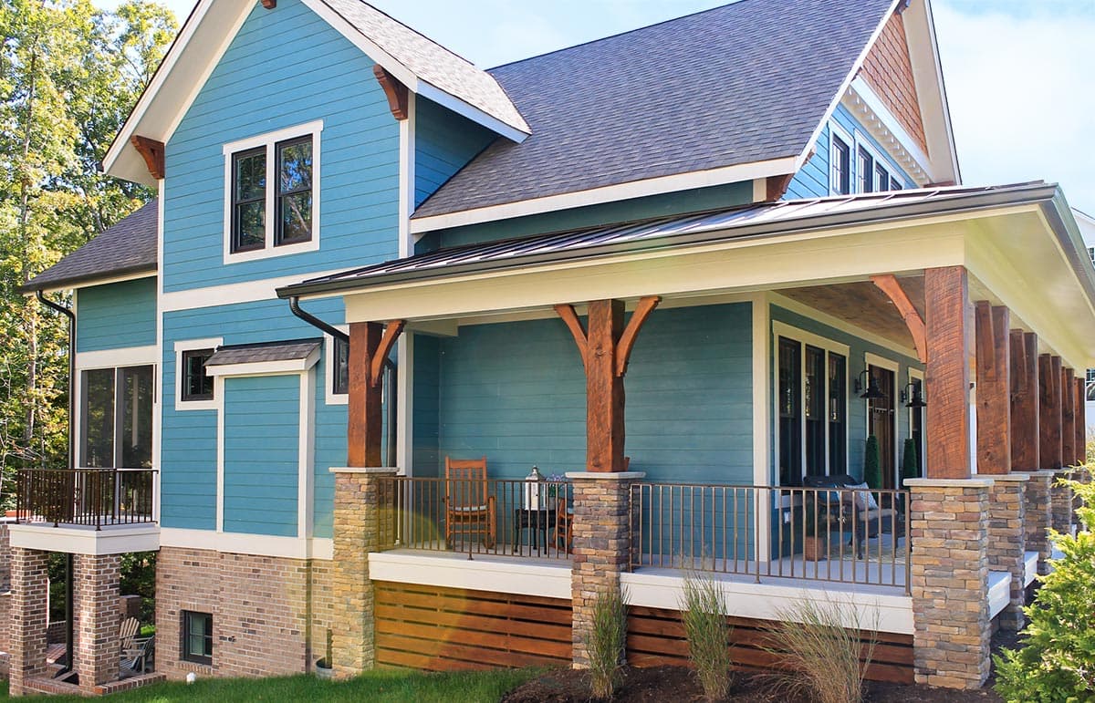 Plan 500050VV: 3500 Square Foot Craftsman House Plan with Main Level Guest Room - 3518 Sq Ft - Image #4 - Country, Craftsman, New American, Northwest